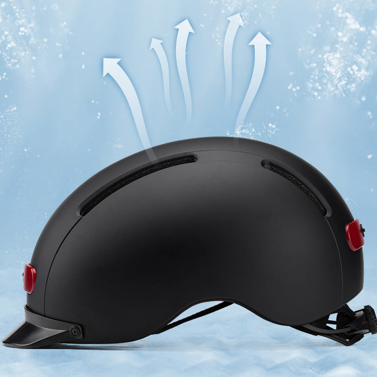 Large-Size Integrated Bike Helmet