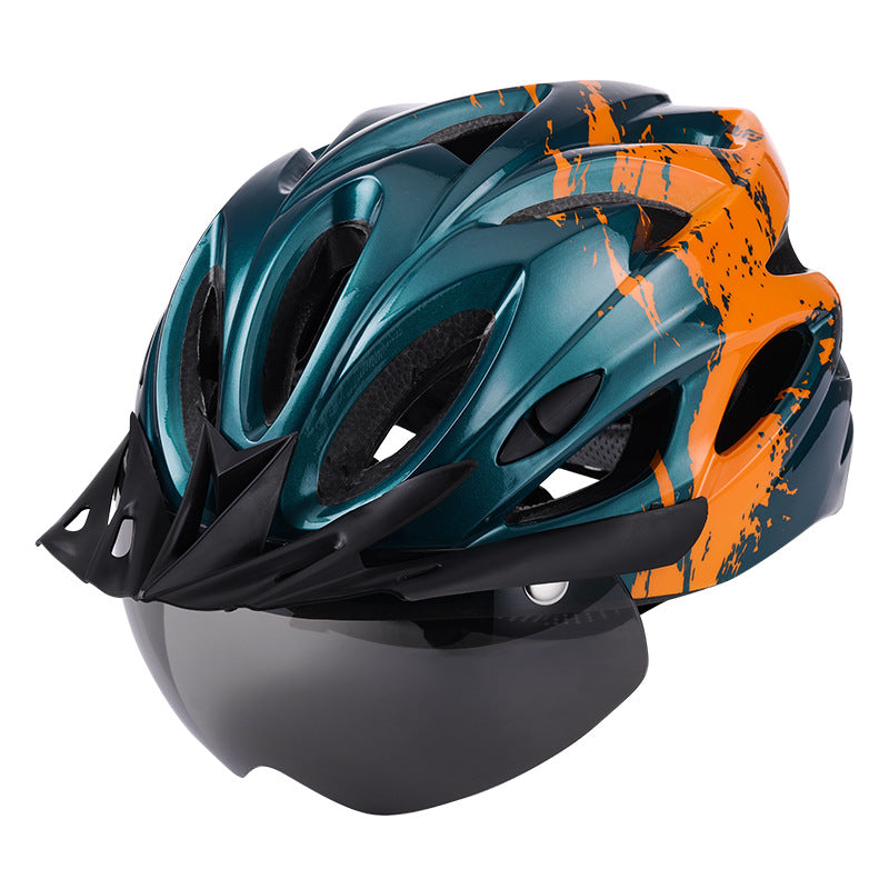Integrated Adult Bike Helmet