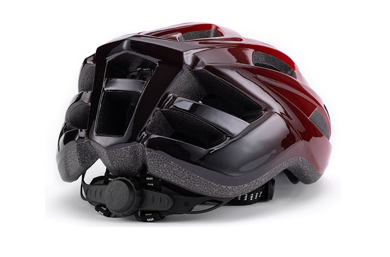 Adult Aero Bike Helmet with Rear Light