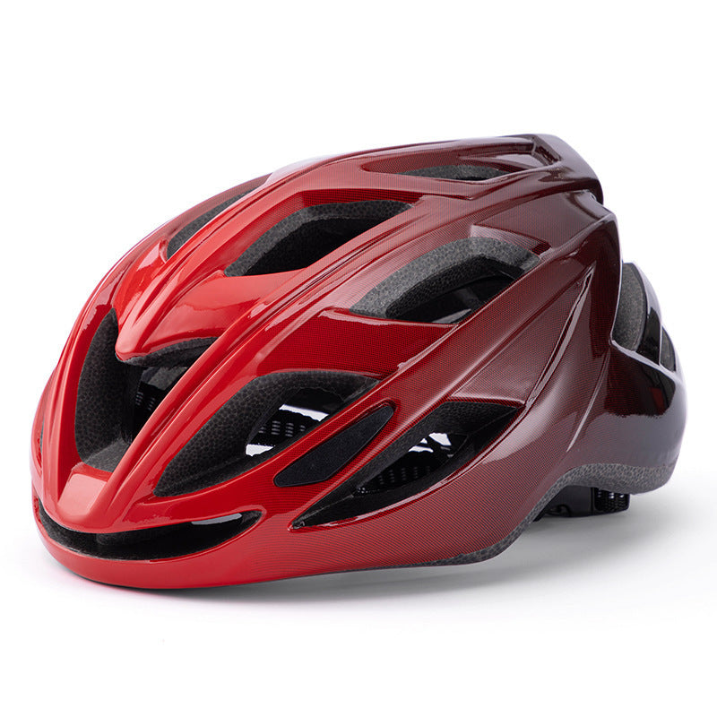Adult Aero Bike Helmet with Rear Light