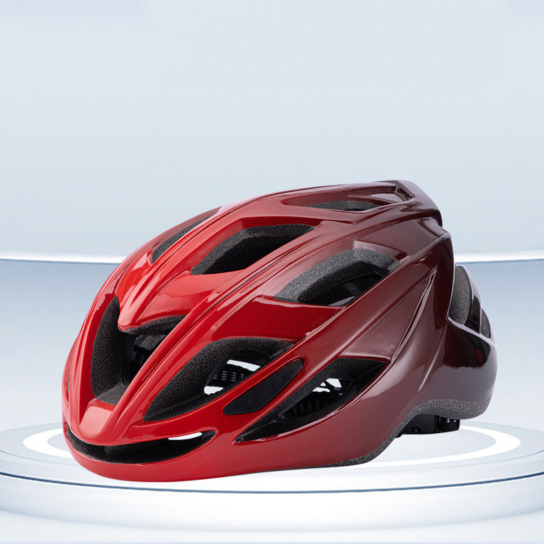 Adult Aero Bike Helmet with Rear Light