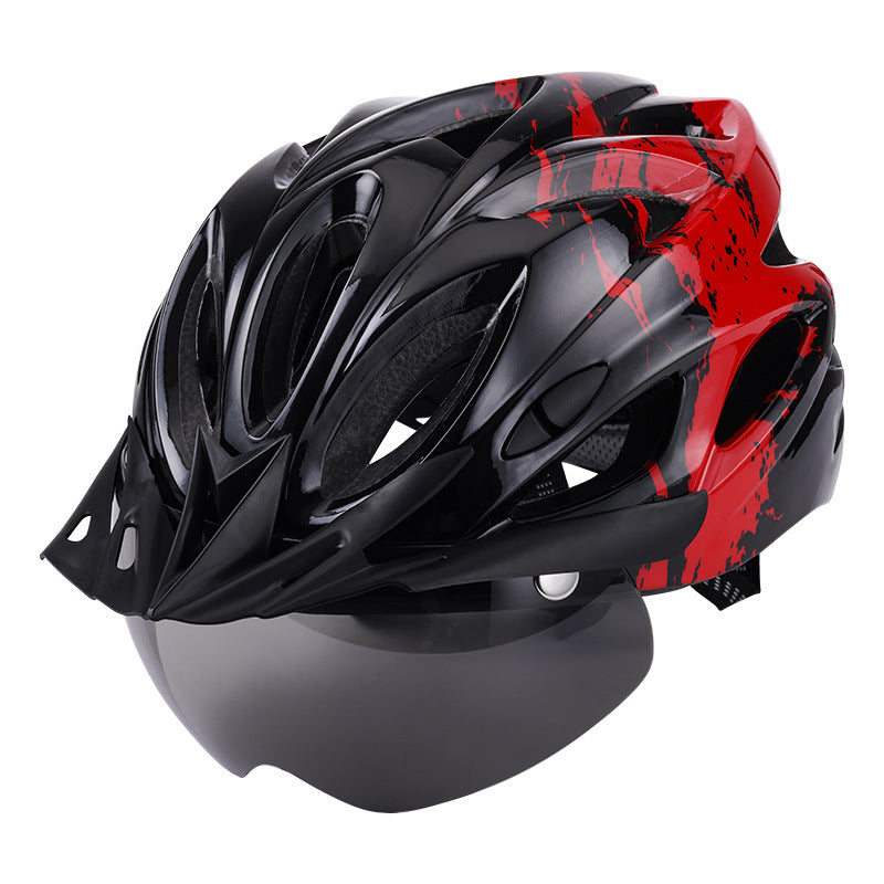 Integrated Adult Bike Helmet