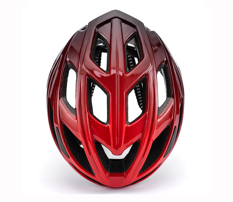 Adult Aero Bike Helmet with Rear Light